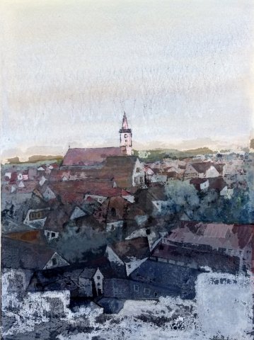 003. Stadtpfarrkirche vom Hohntor aus